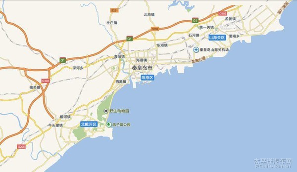 秦皇岛市道路交通技术监控设备点位通告