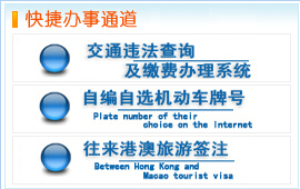 云浮市公安局门户网站违章查询系统