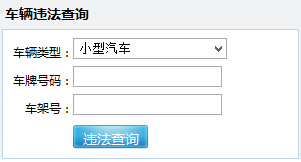 广元“民生交管”服务平台违章查询系统