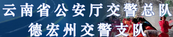 云南省公安厅交警总队德宏州交警支队LOGO